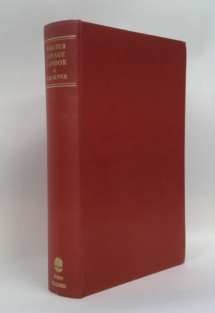 Walter Savage Landor, A Biography