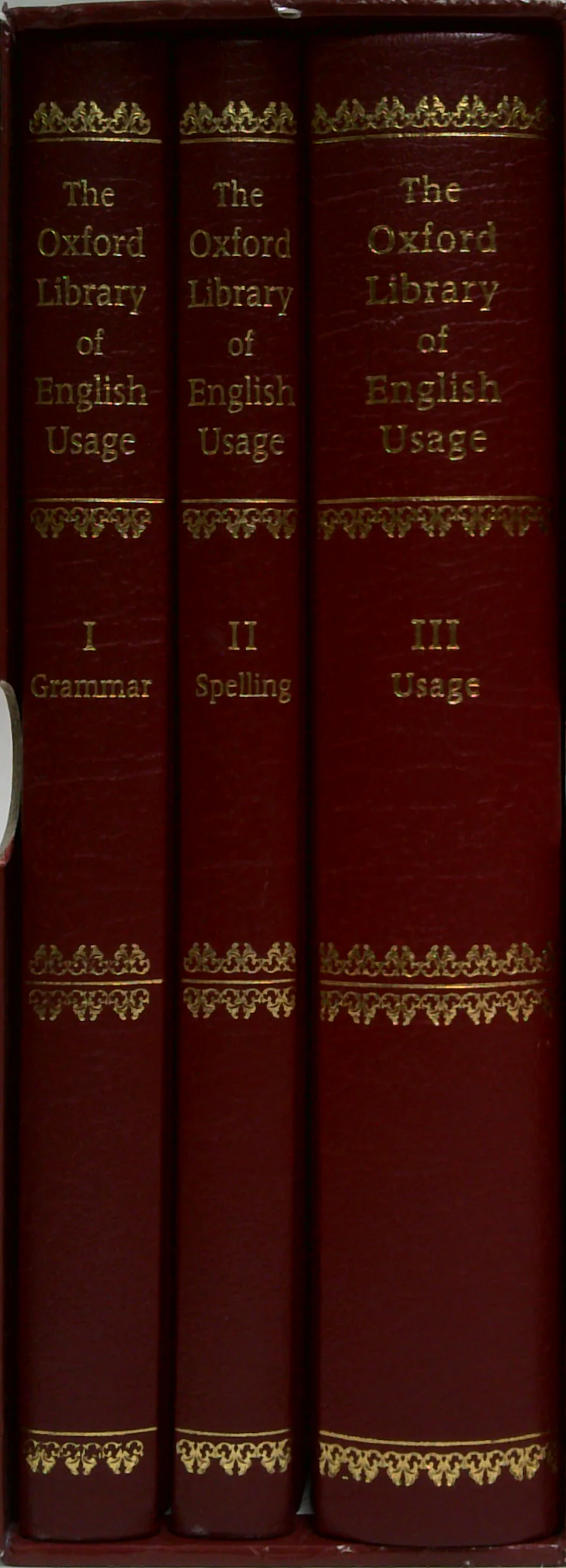 The Oxford Library Of English Usage: I Grammar; Ii Spelling; Iii Usage - Image 2
