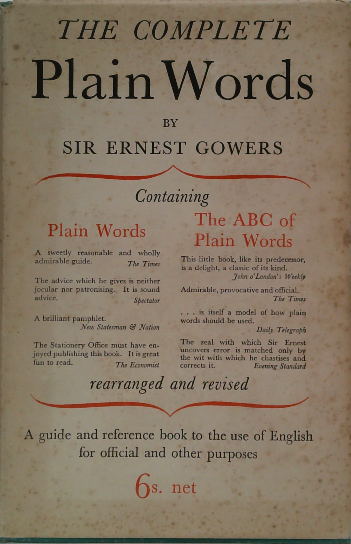 The Complete Plain Words