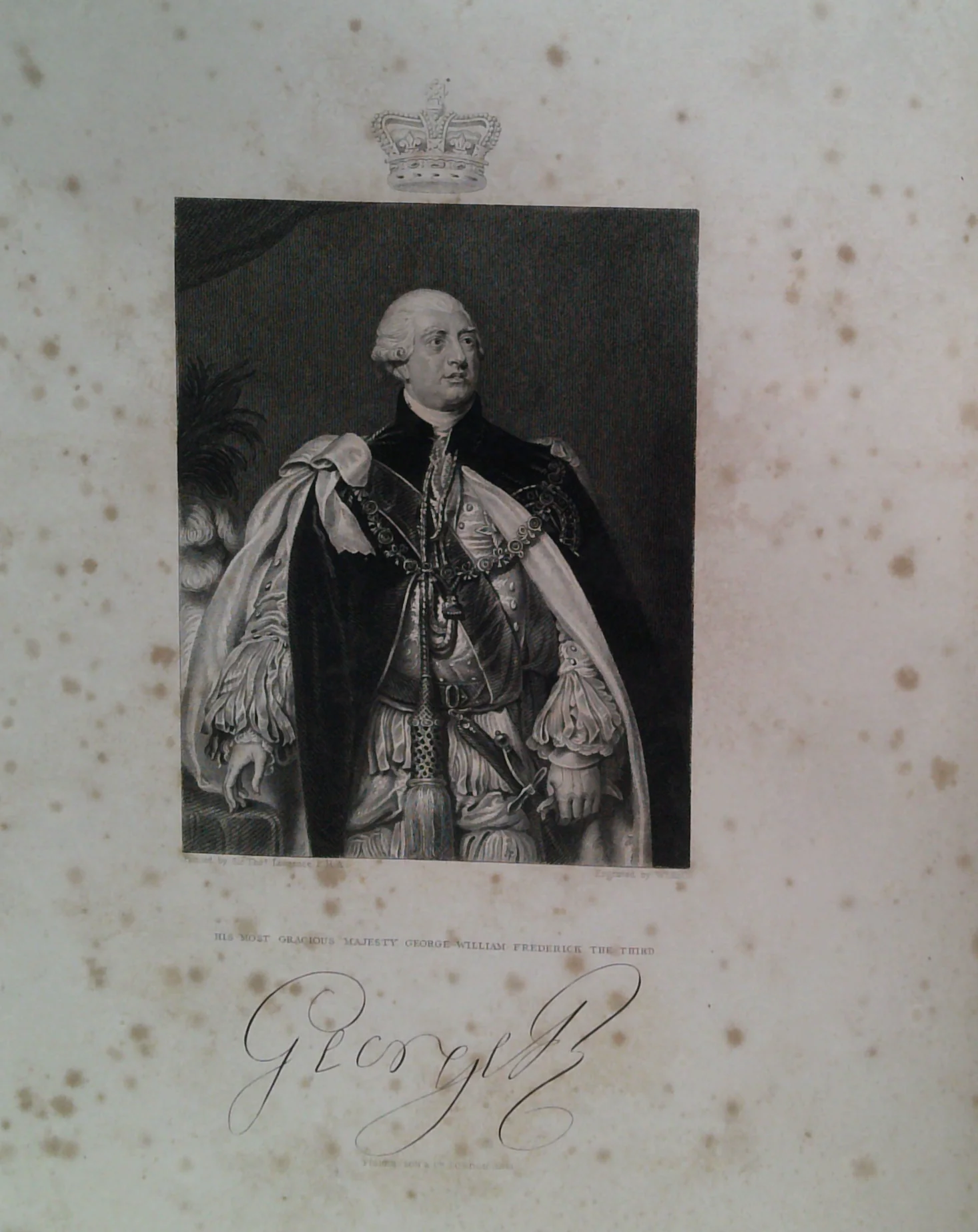 The National Portrait Gallery Of Illustrious And Eminent Personages, Chiefly Of The Nineteenth Century. With Memoirs, Vol. 1. - Image 3