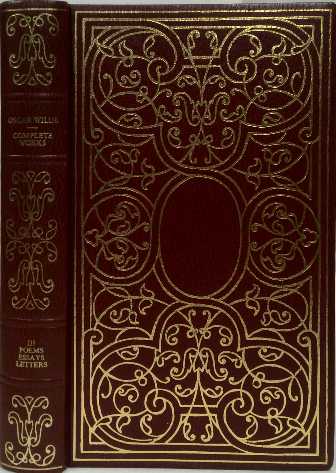 The Complete Works Vol III Poems, Essays and Letters