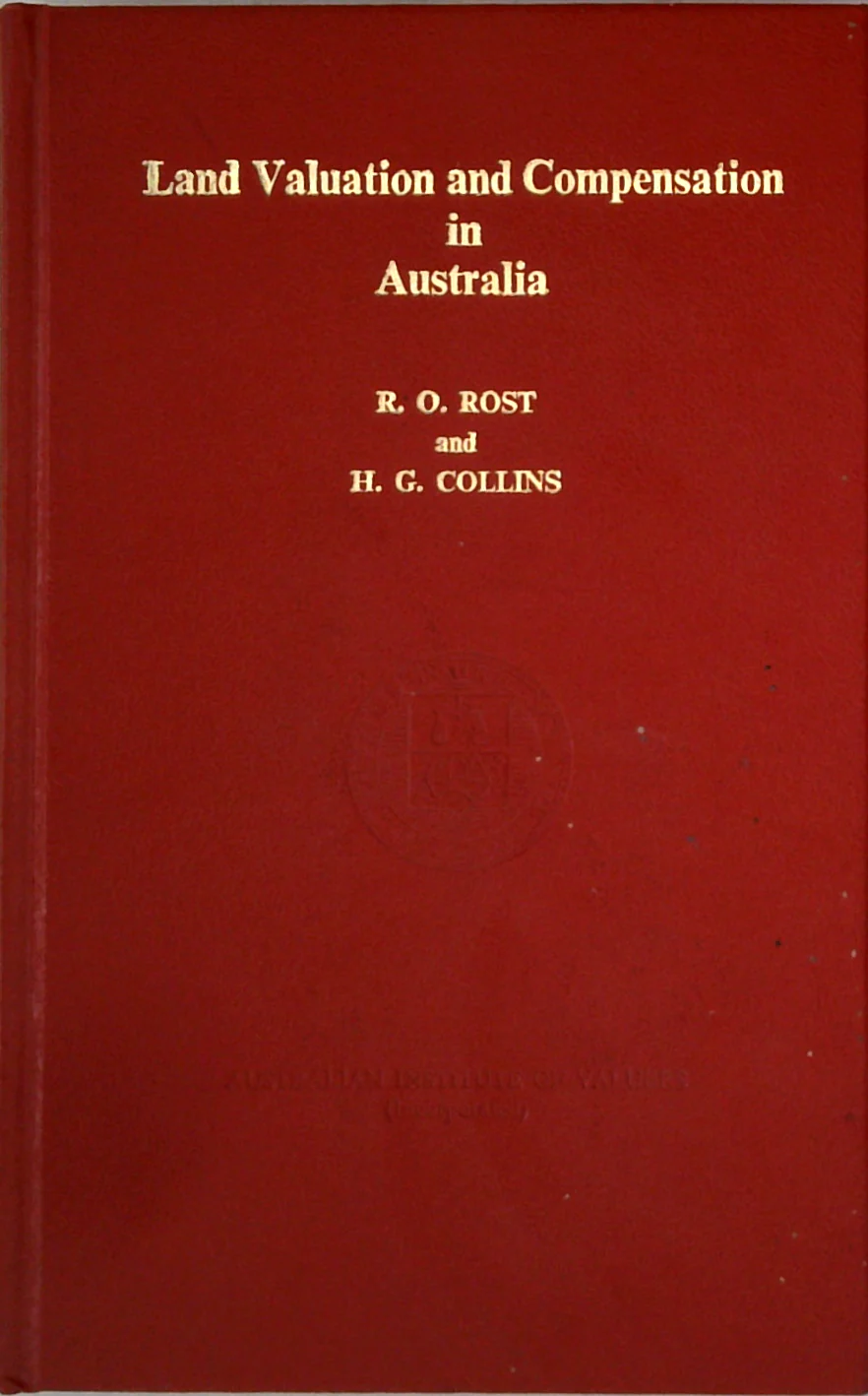 Land Valuation And Compensation In Australia