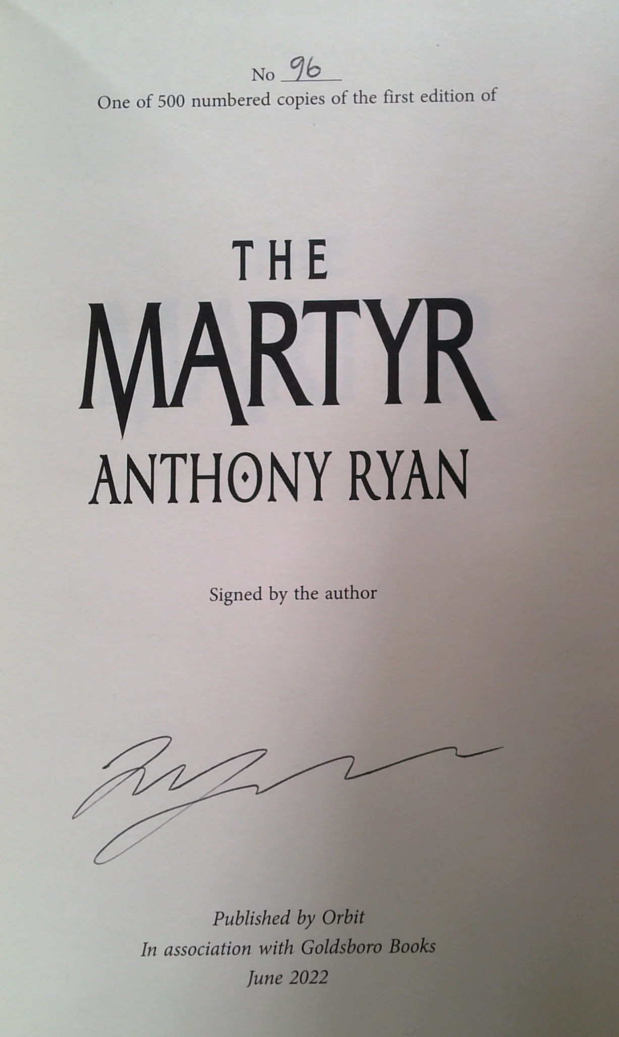 The Martyr (SIGNED) - Image 2