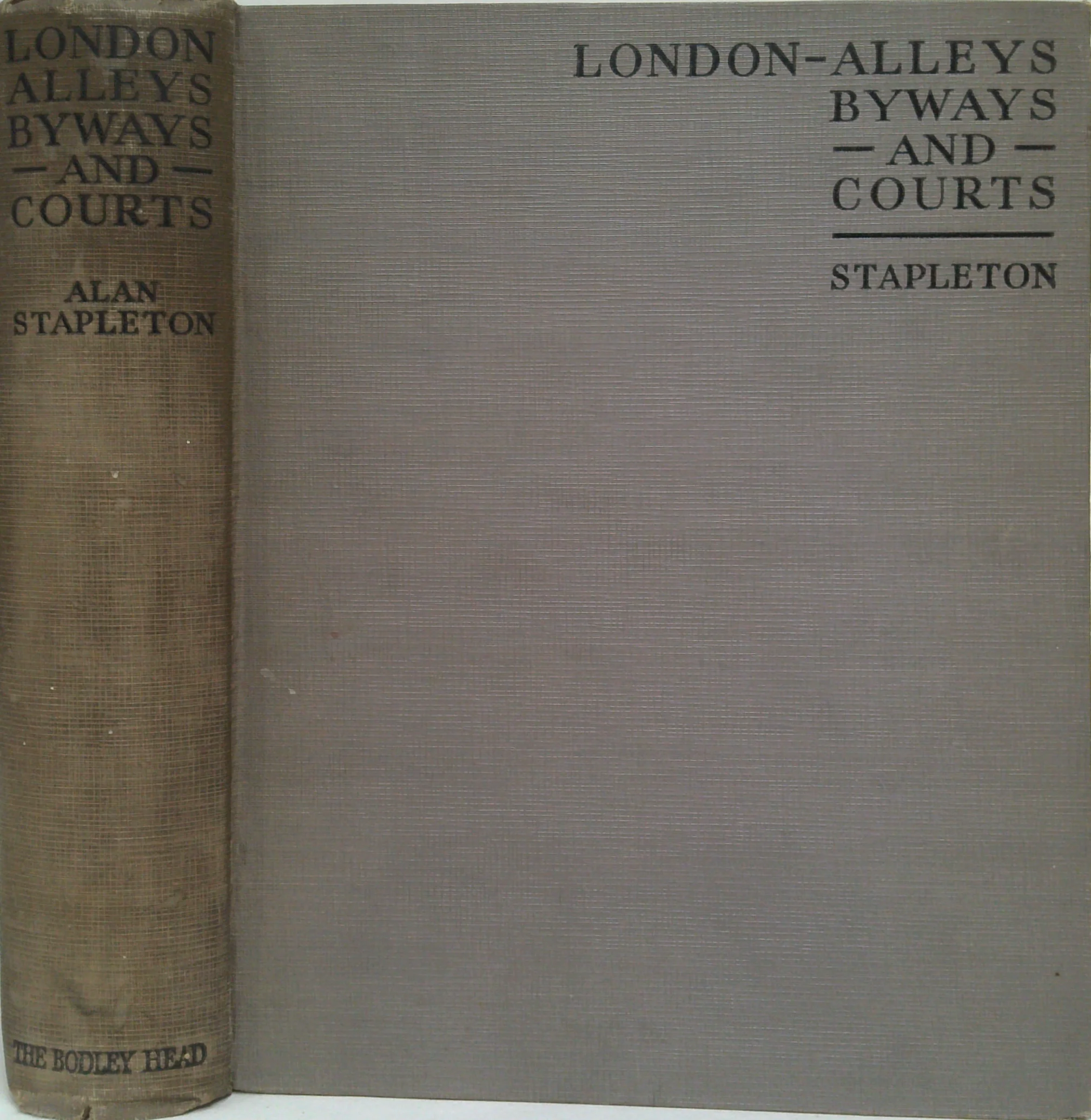 London Alleys: Byways & Courts