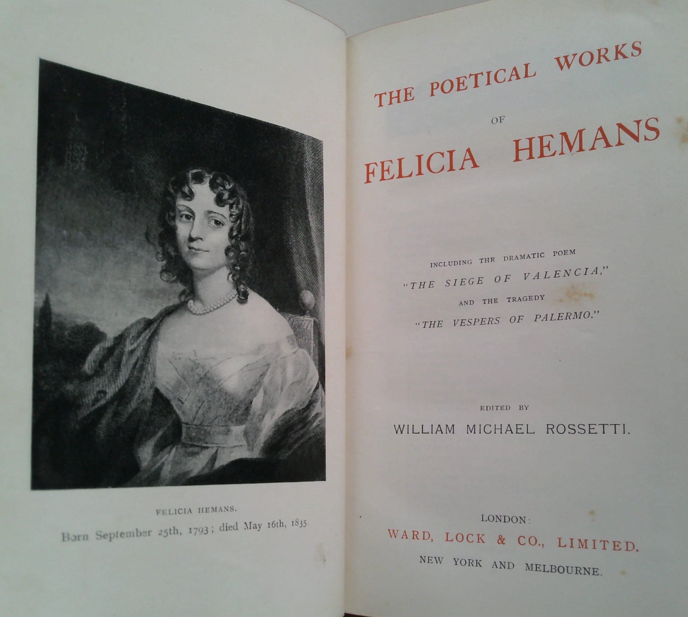 The Poetical Works Of Felicia Hemans - Image 2