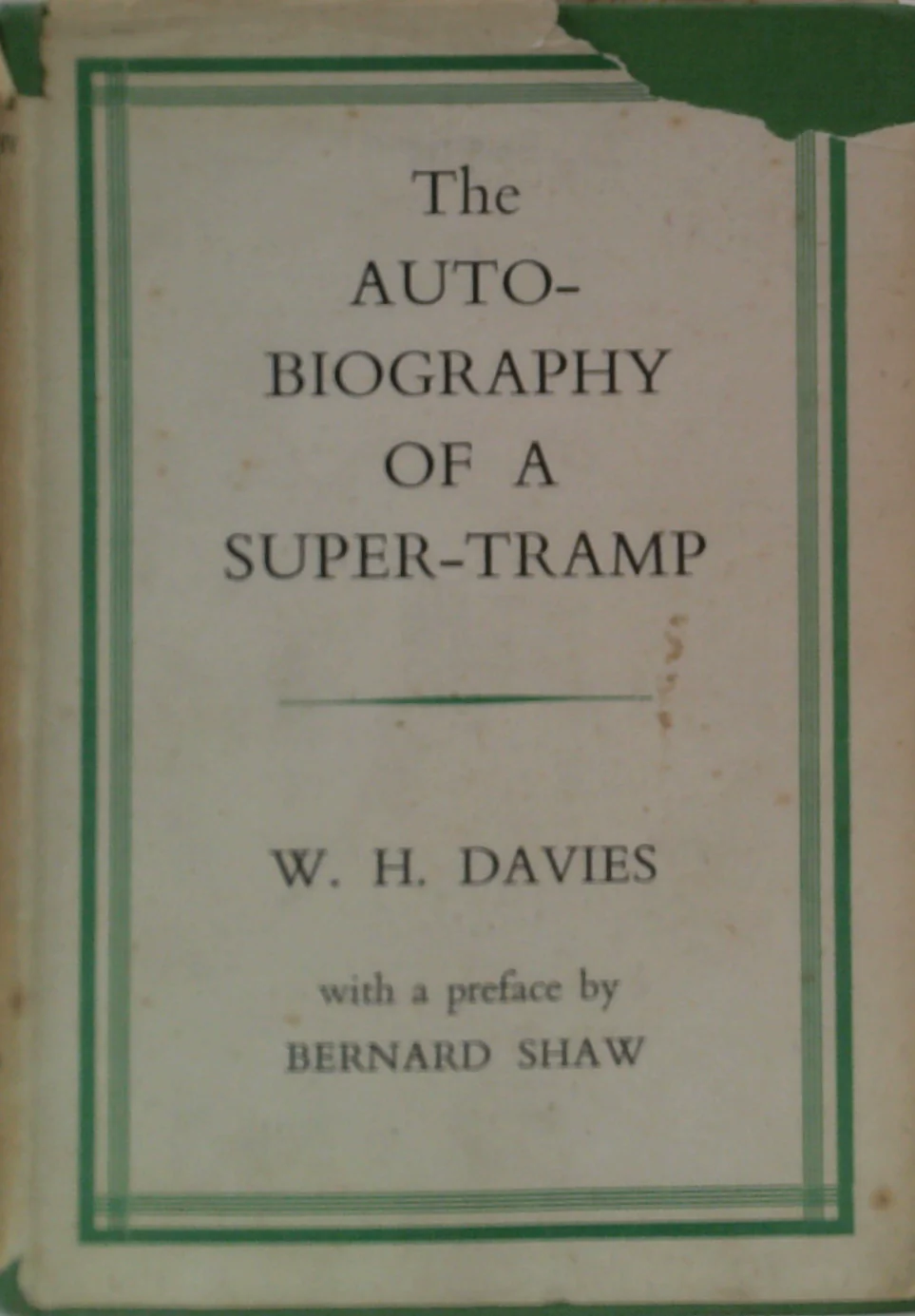 The Autobiography Of A Super-Tramp