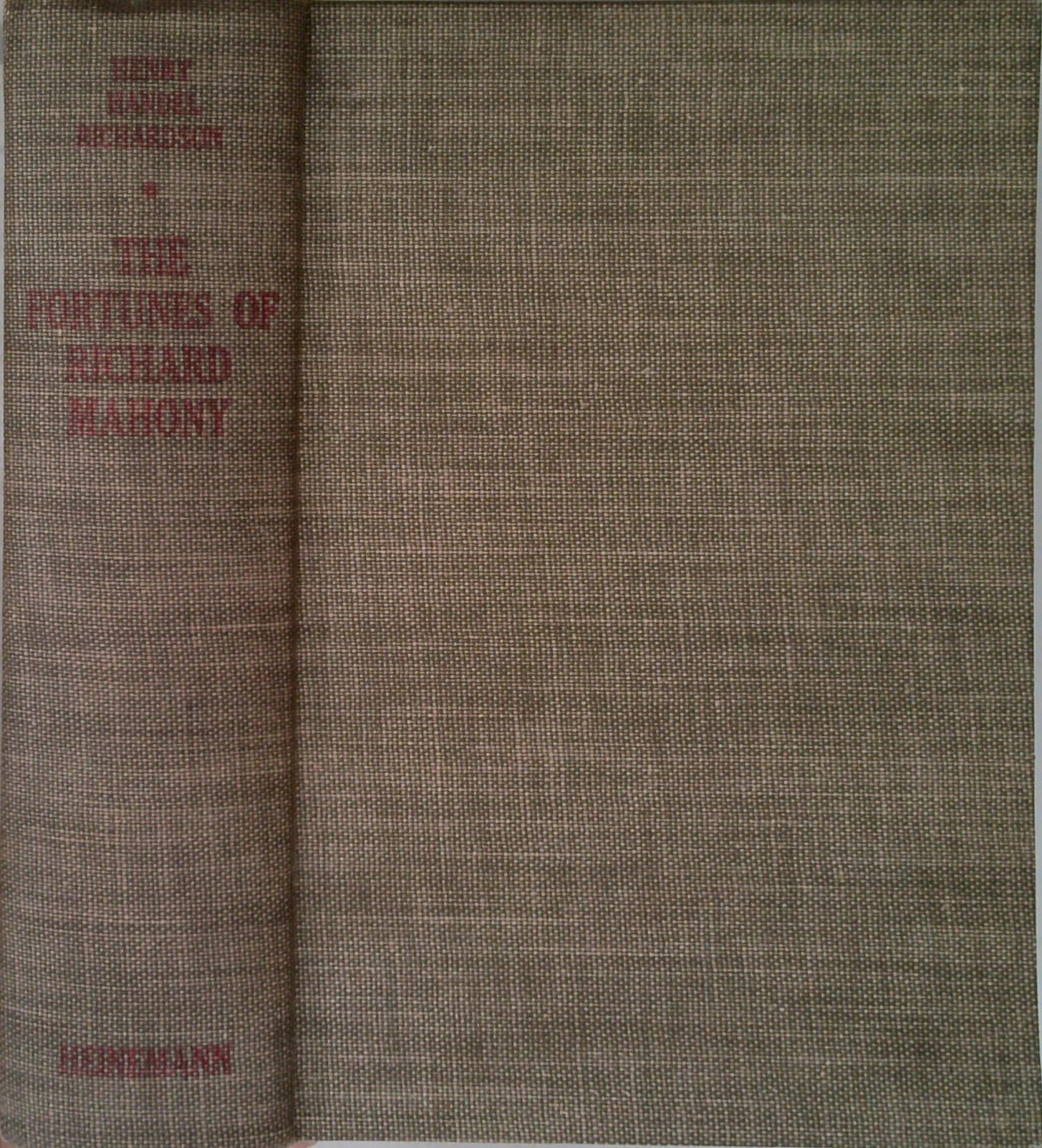 The Fortunes Of Richard Mahony