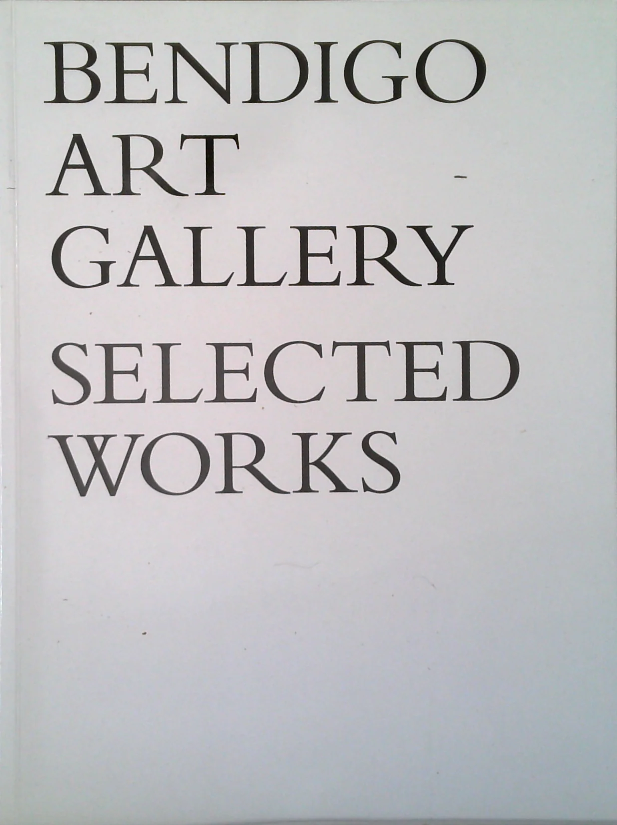 Bendigo Art Gallery Selected Works