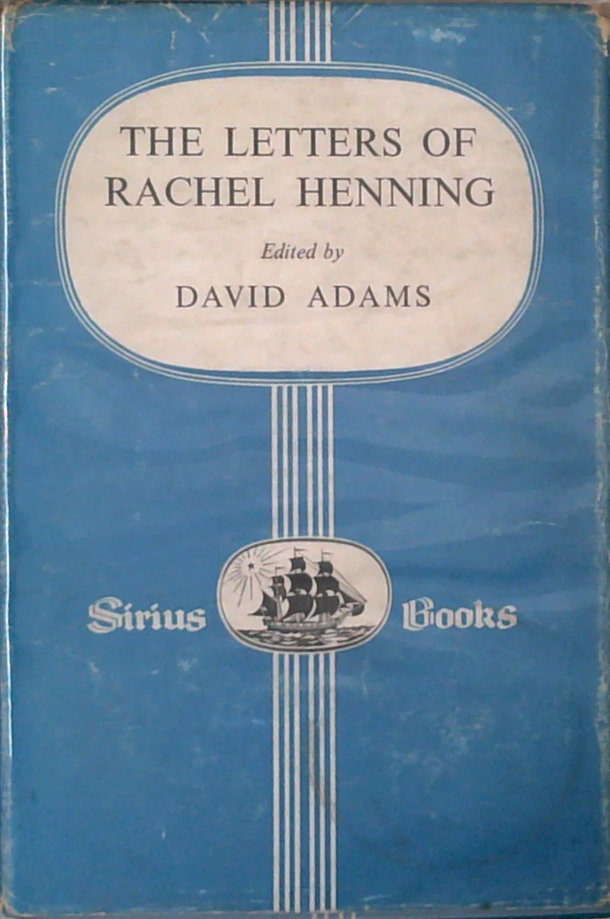 The Letters Of Rachel Henning