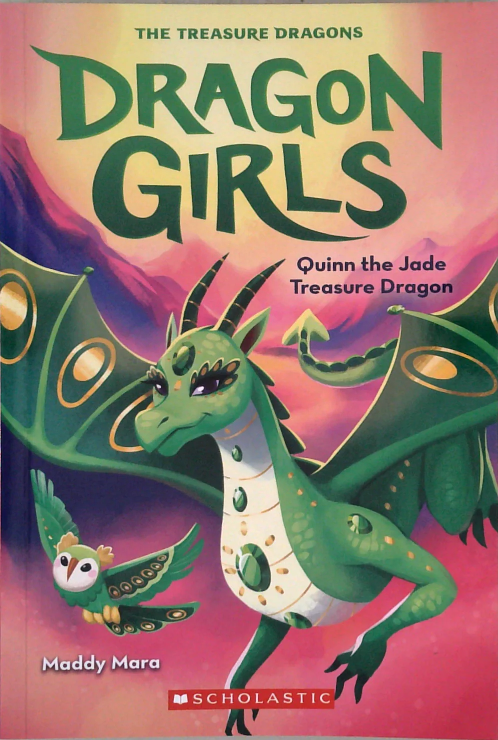Dragon Girls: Quinn The Jade Treasure Dragon
